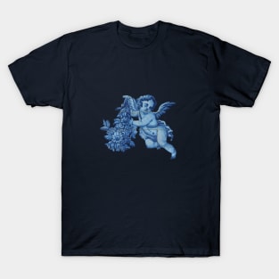 Antique Angel with flowers T-Shirt